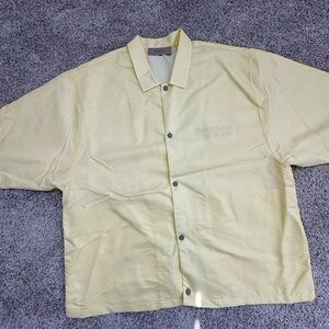 Essentials Fear of God SS Nylon shirt men’s L color canary